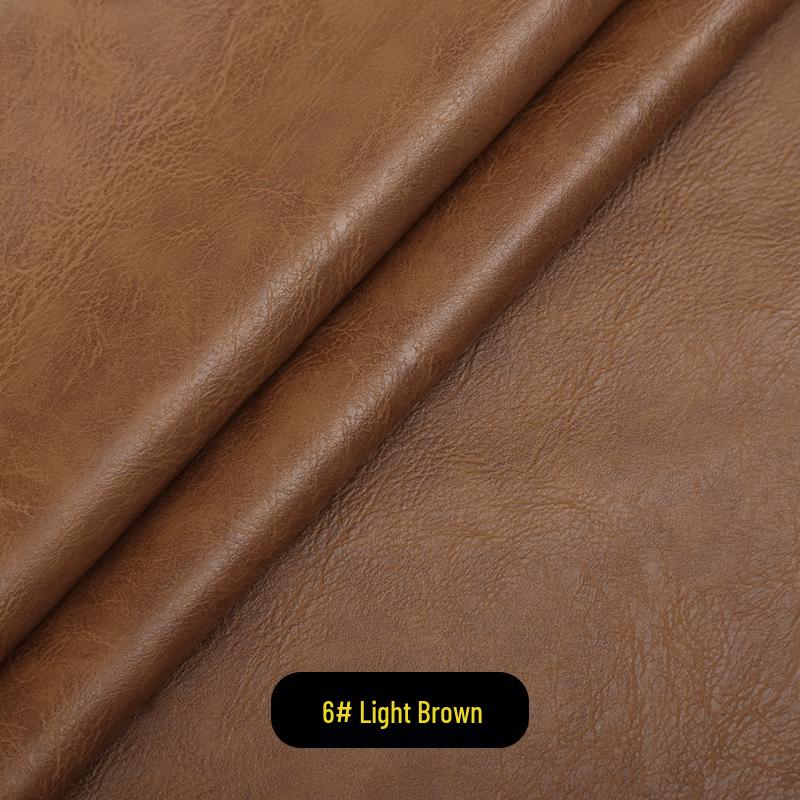 Crazy Horse Faux Leather Fabric: Waterproof PU Imitation for Sofa, Car, and Furniture Upholstery