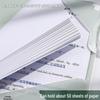 E3103 Transparent A3/A4 Folder & Loose-Leaf Paper Clip for Junior High School Students