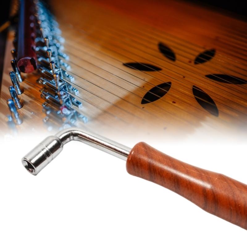Universal Tuning Wrench With Ergonomic Grip Plastic Handle Guzheng Tuning Lever For Guzheng Piano Easy to Use