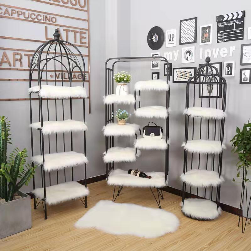 Plush Carpet Display Mat for Store Counter, Shelf, or Cabinet