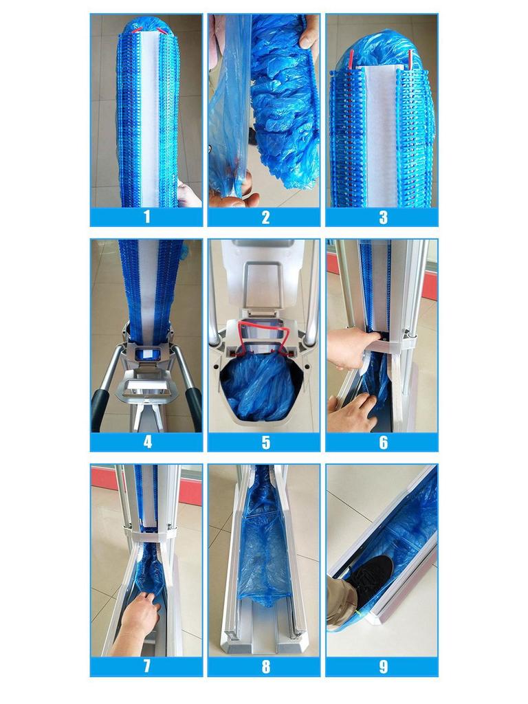 Automatic Foot-Operated Shoe Cover Dispenser