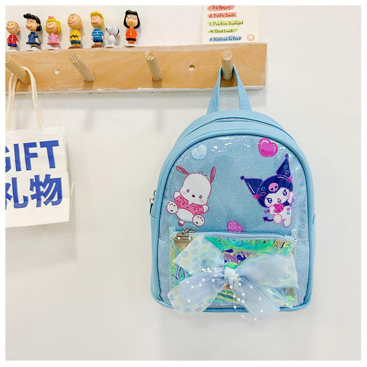 

Adorable Stylish Kyoko Character Backpack For Kids With Trendy Patterns In Blue Pink Purple Blue Pacha Dog
