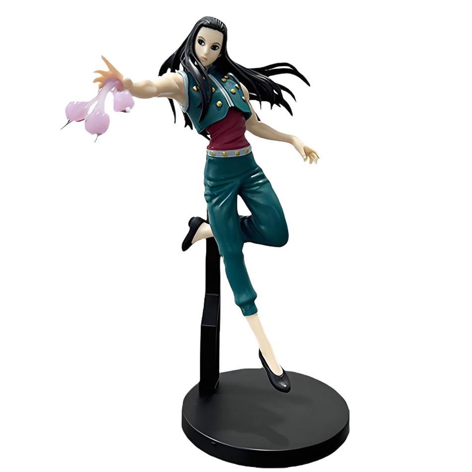 Figura de Anime Hunter×Hunter de 14 cm, Troupe Fantasma Hisoka, Figura de Acción, Tapón para Fideos, Decoración de Habitación, Tapón para Fideos, Modelo de PVC, Juguetes