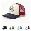 Five-Piece Truck Driver Cap For Men, Pure Cotton Semi-Mesh Slightly Curved Baseball Cap For Women