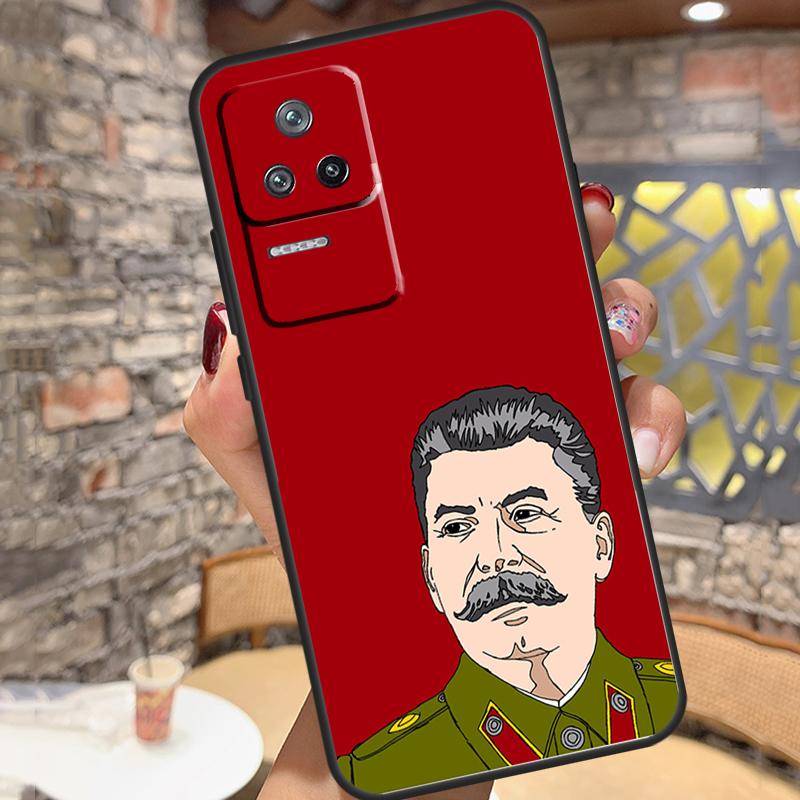 Stalin Soviet Case For Xiaomi 13 14 15 Ultra 11T 12T 13T 14T Pro POCO X7 Pro X3 X5 X6 M6 F5 F6 Pro Cover