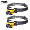 1000LM Sensor Headlamp USB C Rechargeable 5 Modes Headlight with Power Display Cap Clip Outdoor Fishing Camping Head Flashlight