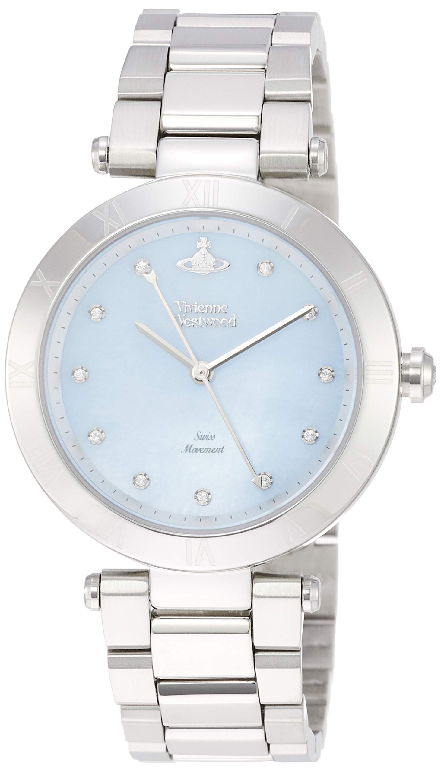

Montague Watch Stainless Steel Shell Dial Quartz VV206BLSL Product Silver [Vivienne Westwood] Women s