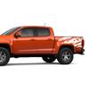 Car Stickers Pickup Trunk Bed Side Decor Decals For VW Amarok Chevrolet Colorado S10 Isuzu D-Max Truck Auto Accessories