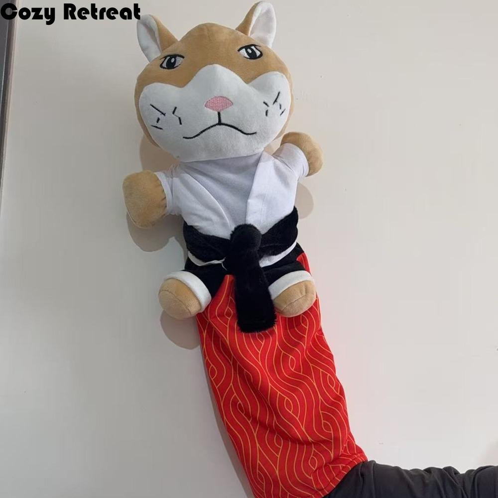 Cartoon Cat Karate Kitty Puppet Protective Forearm Sleeve Wear Resistant Cat Boxing Puppet Interactive Tough Padding