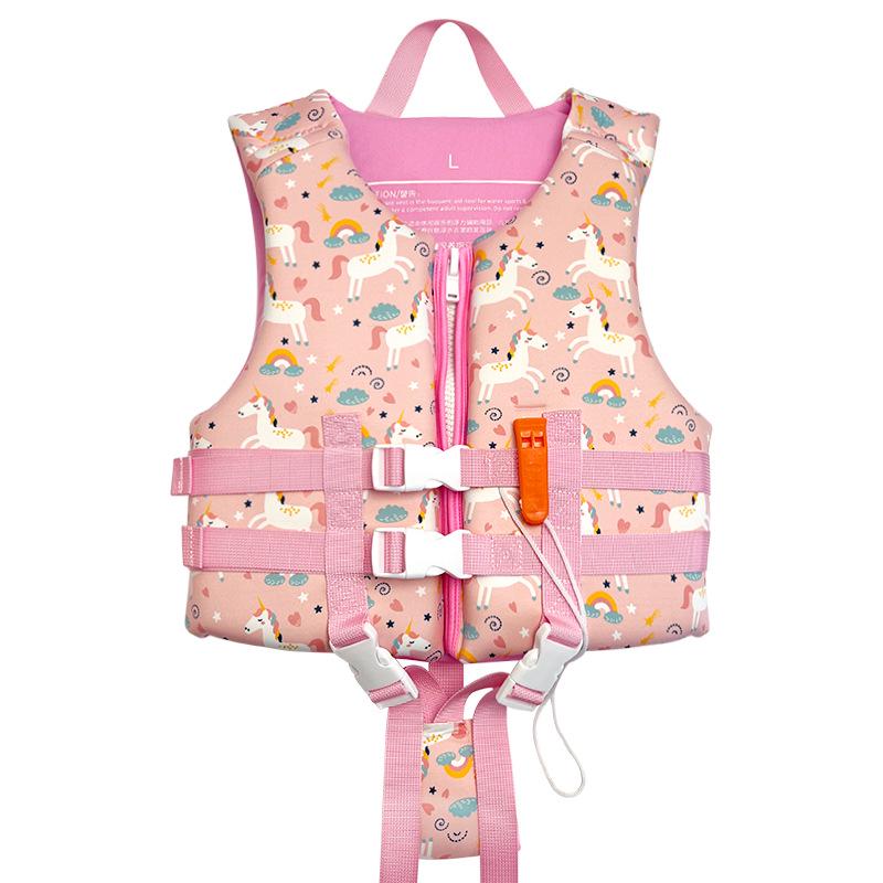 Children's Summer Vacation Buoyancy Vest & Life Jacket for Water Play & Swimming
