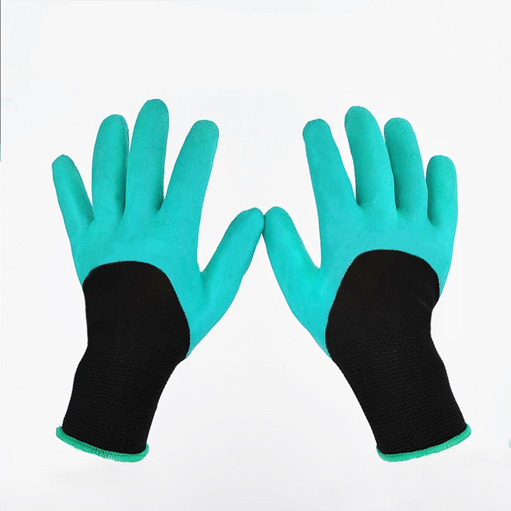 Anti Puncture Latex Gloves With Claws For Outdoor Gardening, Vegetable Planting, Soil Excavation Protection, Labor Gloves