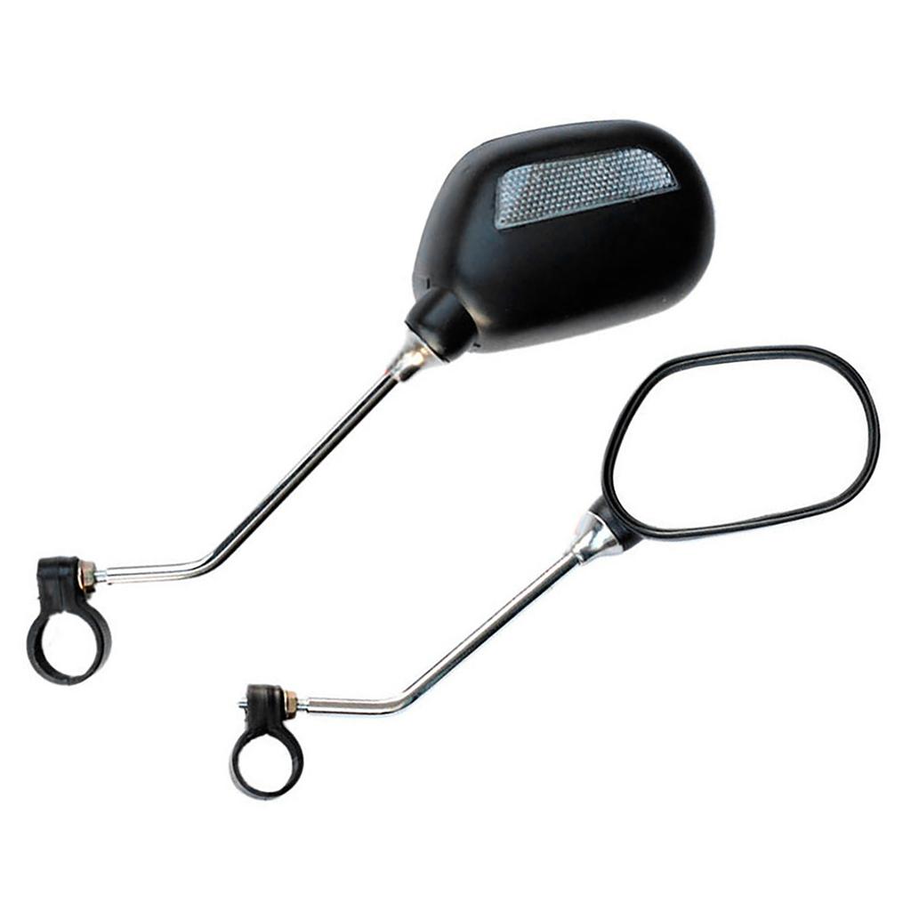 2 Pcs Bike Rearview Mirror PMMA Handlebar Bicycle Mirror for Road Mountain Bikes Accessories
