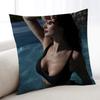 Wrestler Actor SSaraya Paige cushion cover Home Bedding Sofa living Room pillowcase Simple Soft Skin Cushion Cover Party Gift