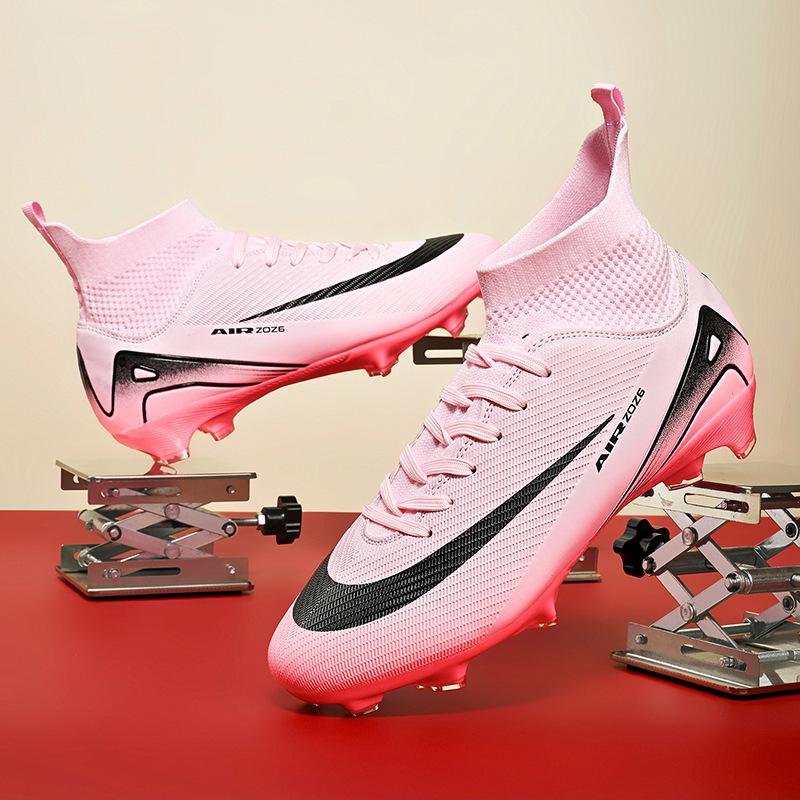 Scarpe da Calcio Unisex per Ragazzi AG Turf con Tacchetti Lunghi per Bambini