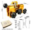 Portable Hand-Crank Chainsaw Sharpener - Compact Tool for Sharpening Chainsaw Teeth