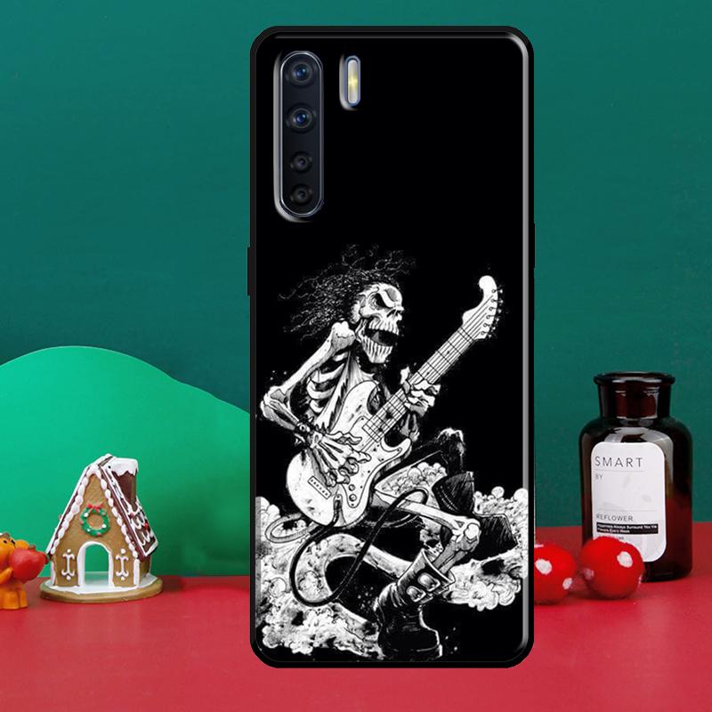 Musical Instrument Drum For OPPO A15 A83 A91 A93 A1K A3S A5S A52 A72 A54 A74 A94 A31 A5 A9 A53S 2020 Phone Case