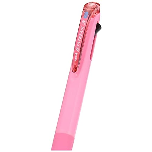 Mitsubishi Pencil 3 Color Ballpoint Pen Jet Stream 0.5 Baby Pink Easy to Write SXE340005.68