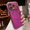 Luxury Shockproof Matte Bumper Clear Magnetic Case For iPhone 17 Pro Max 16 15 14 13 For Magsafe Shockproof Hybrid Lens Cover