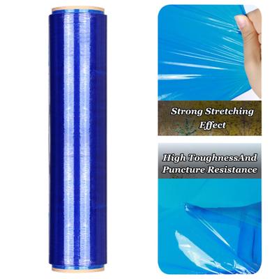 1 Roll PE Colored Film Fenders Leaves Debris Prevention Stretching Protective Film for Windproof Protection