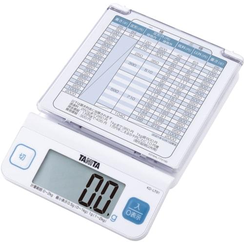 Tanita Digital Letter Scale, White, KD-LT01-WH