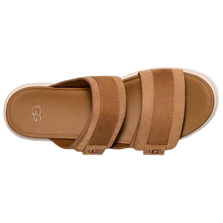 UGG Zayne Slide Ii Casual Comfortable Eva Anti-Wear Slide Sandals Women Sandals Brown 1158054-CHE