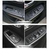 4x Car Window Lift Switch Panel Decor Cover Bezels for Dodge Charger 11+ Carbon