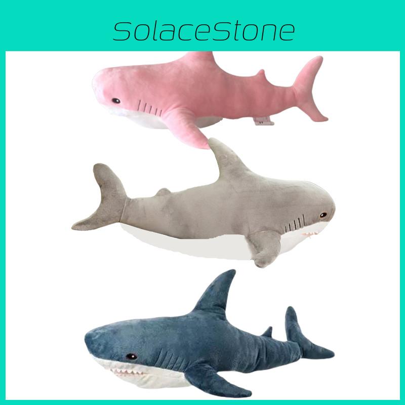 Realistic 3d Shark Stuffed Animal Toy Pillow For Decoration And Kids Gift