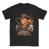 Robert Duvall TShirt Summer  Harajuku TShirts Mens  Cotton Breathable Oversized Clothing ShortSleeve Vintage Tops