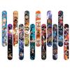 One Piece Kids Anime Slap Bracelet Set: Cartoon Toy & Party Accessory with Treasure Map