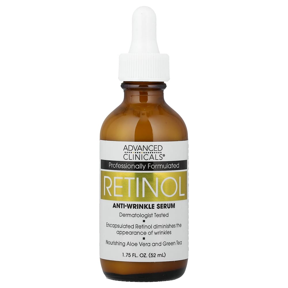 Advanced Clinicals Retinol Serum Anti-Wrinkle 52 ml (1.75 fl oz)