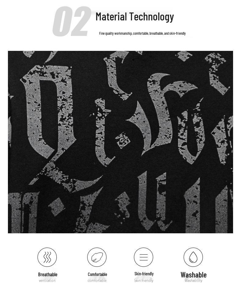 Men's Trendy Plus Size Fleece-Lined Loose Hoody, Autumn/Winter, Casual Round Neck