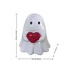 1 Cute and Soft Little Ghost Figurine Ornament, Healing-Style Desktop Decoration Resin Craft, Adds Fun Atmosphere To the Home, Suitable for Halloween 