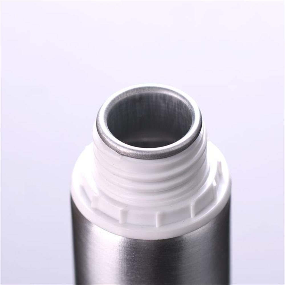 50/150/250ml Silver Aluminum Bottle with Screw Cap Perfume Cosmetic Toner Water Bottle Travel Protable Refillable Bottles