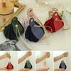 Drawstring Jewelry Storage Pouch Solid Color Velvet Drawstring Bag  Jewelry Storage