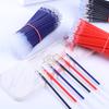 100Pcs Universal Neutral Pen Refill 0.5mm Bullet Tip Refill for Gel Pens Black Red Blue Universal Replacement Ink Cartridge Back To School Season