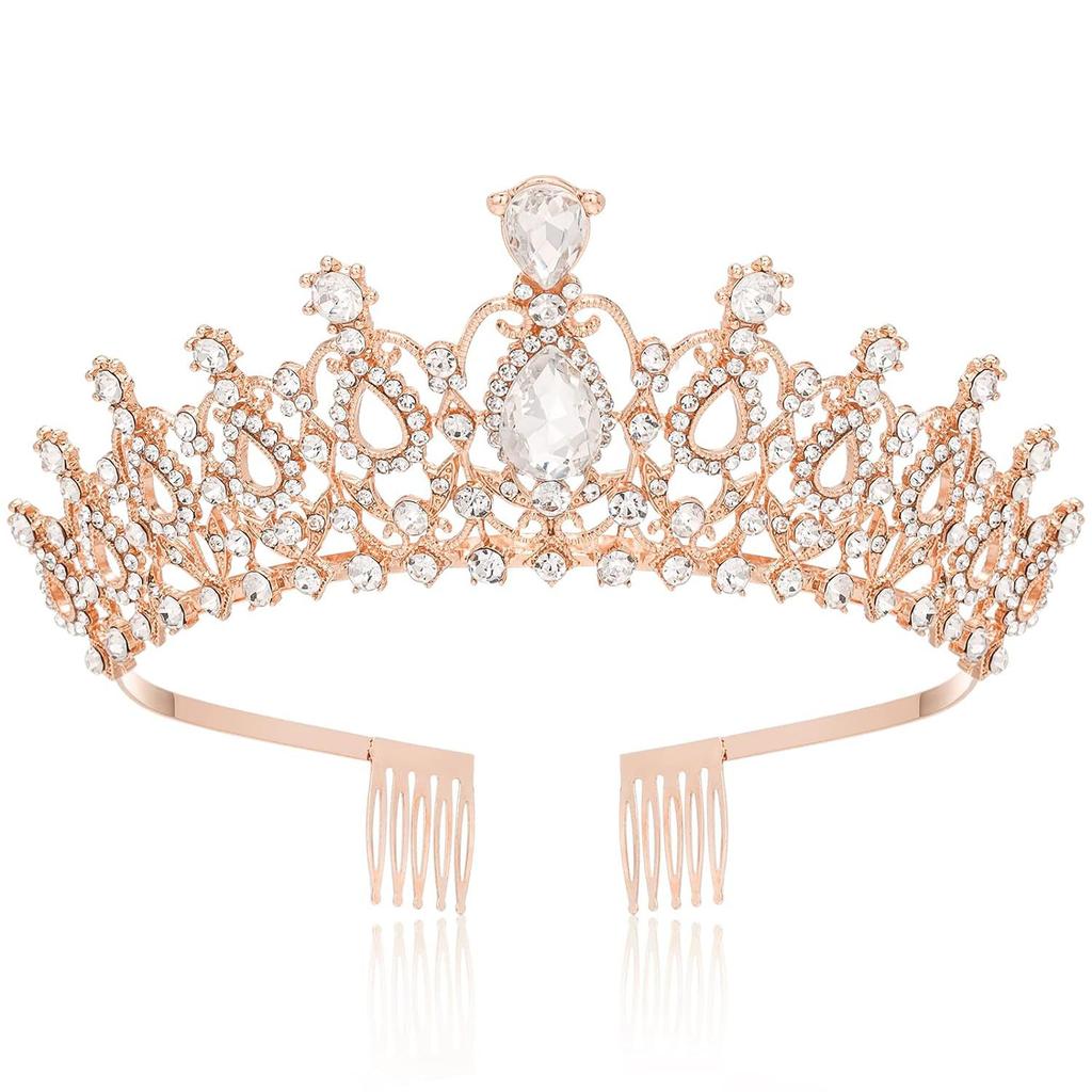 New Bridal Crown Hair Accessories Birthday Headband Crown Queen Party Wedding Dress Accessories