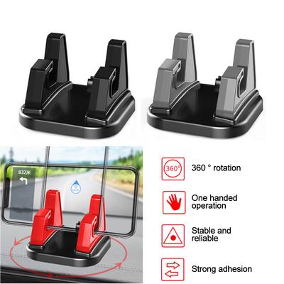 360 Grad Drehbarer GPS Navigationsständer Auto Handyhalter Armaturenbrett GPS Halterung Silikon Handyhalterung Anti-Rutsch Pad Matte