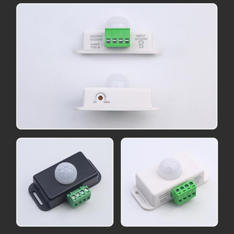 Automatic Lighting manager With 120° Coverage 4A Output For Cabinets Closets Shelves Easy Installation