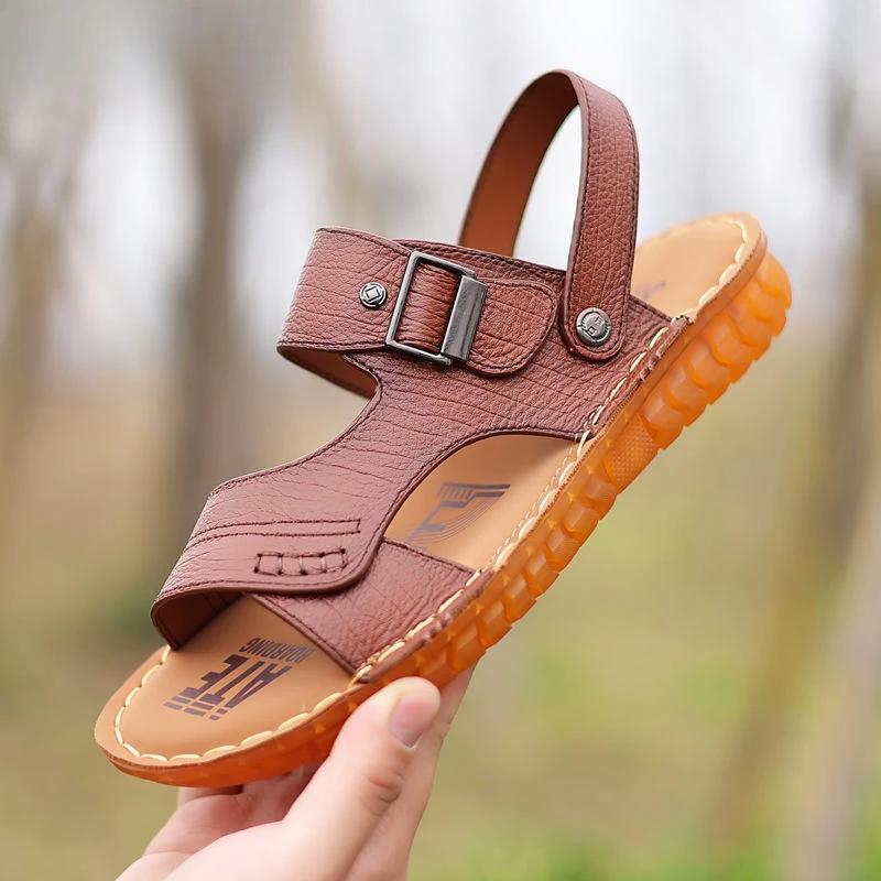 Male Shoe New Design 2024 With Platform Height Non-slip Men's Sandal Luxury Designer Casual In Welcome Deal Trend Styles Stylish
