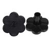Floral Pattern Anti-Slip Silent Heel Protector for Ballet Shoes - Wear-Resistant TPU Material