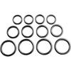 Rod Ring Wire Ring 4.7mm/6mm/7mm/7.9mm 40PCS Ceramic Outdoor