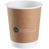 Deli 280ml Double-Layer Disposable Paper Cups (20 Count)