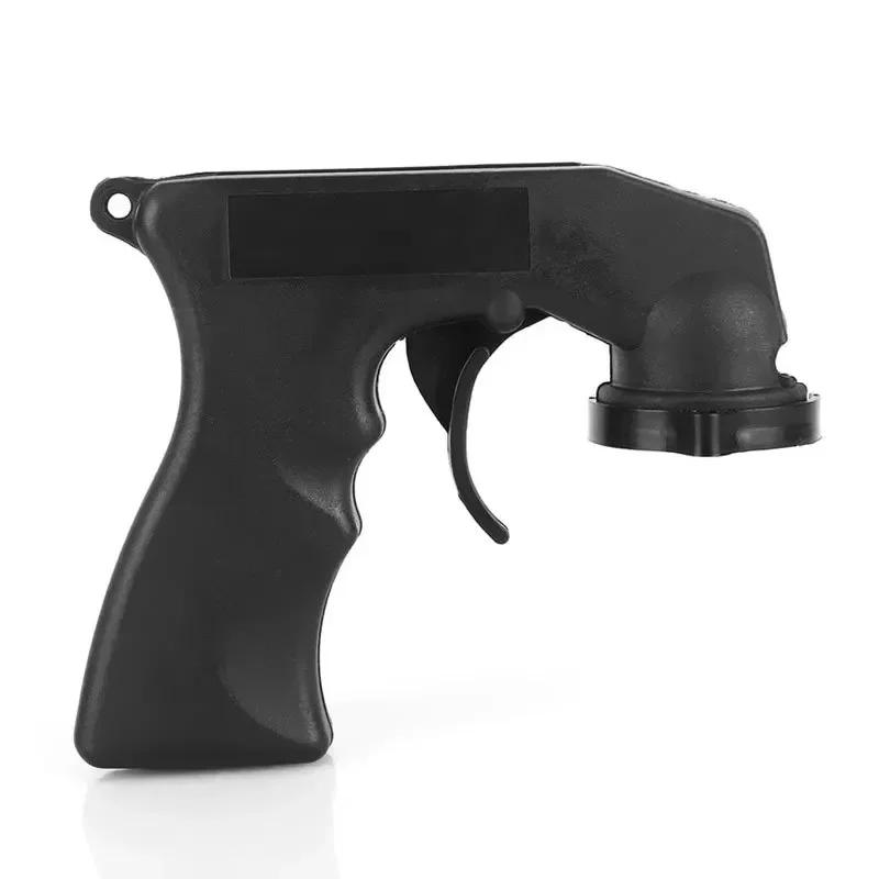 Paint Spray Handle Bottle Adapter New Arrival Black Universal Protable Ergonomic Full Grip Locking Auto Maintenance Repair Tool