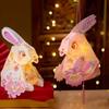 Paper Handheld Rabbit Lantern Handmade Mid-Autumn Festival Lantern  School Project