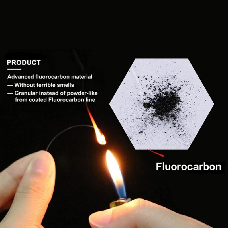 12 יחידות לידר דיג פלואורוקרבון כלי דיג חוט לידר לדיג