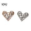 Love Brooch Brooch, with Shiny Rhinestone Decor, Strong Buckle Secure Fit Sturdy Elegant Pin Alloy Classic Heart Shape Versatile Clasp Pin, for Coats