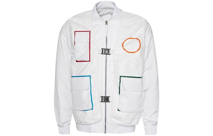 Converse Baseball Jacket Men s White 10019771-A02 M