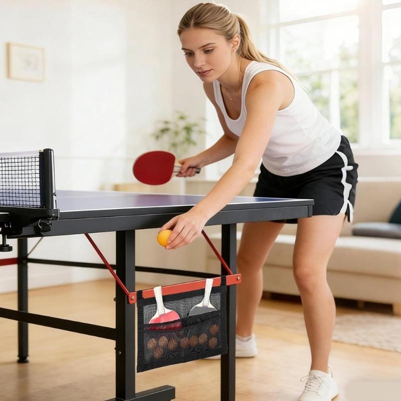 Convenient Carry Table Tennis Equipment Organizers With Adjustable Shoulder Strap and Comfortable Handle for Effortlessly Transportation