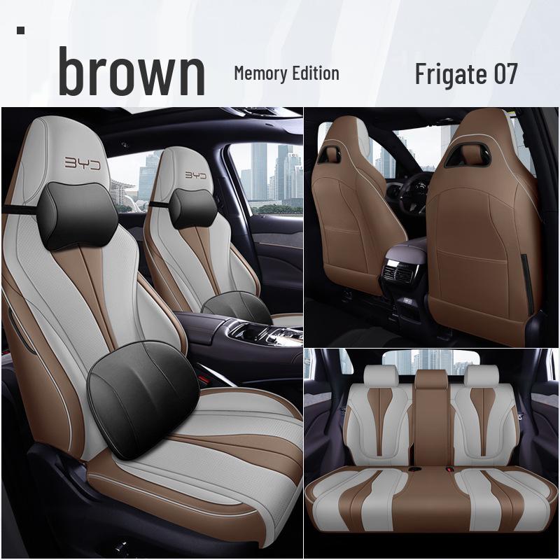 BYD Frigate 07 All-Season Leather Seat Cover for Five Seats