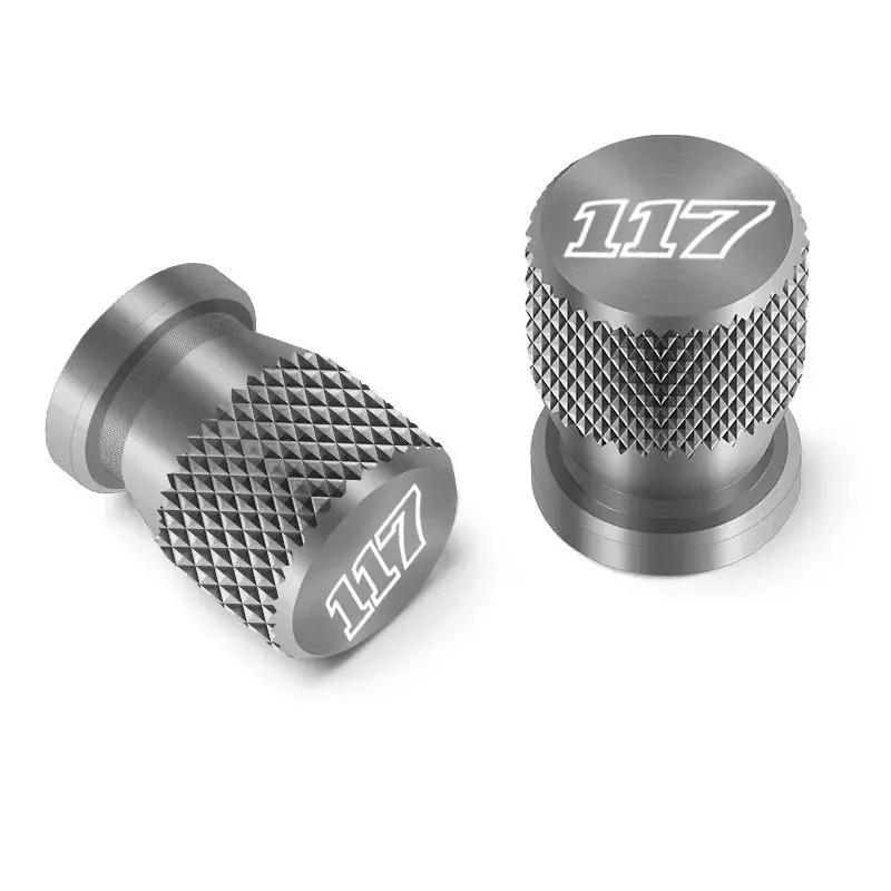 For Harley Softail Low Rider ST FXLRST FXRST Breakout Touring CVO 117 Motorcycle Accessories CNC Tire Valve Stem Cap Cover Plugs